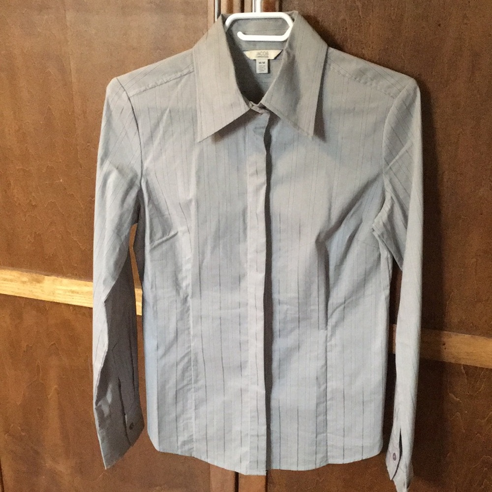Jacob Connexion grey women’s button up.